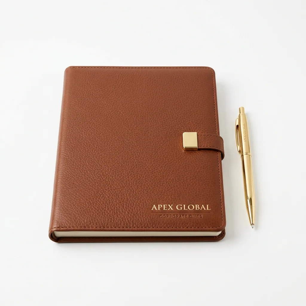Office Essentials, Leather Diaries & Pens